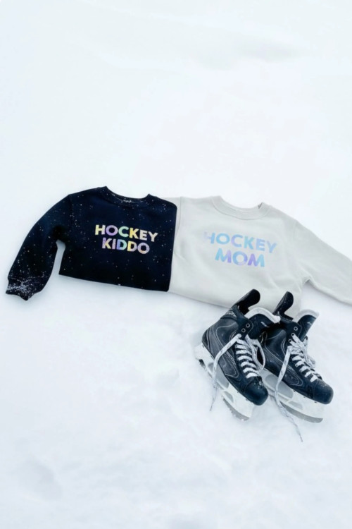 GLIMR Hockey Hoodie HFF | Holographic hoodie for hockey families