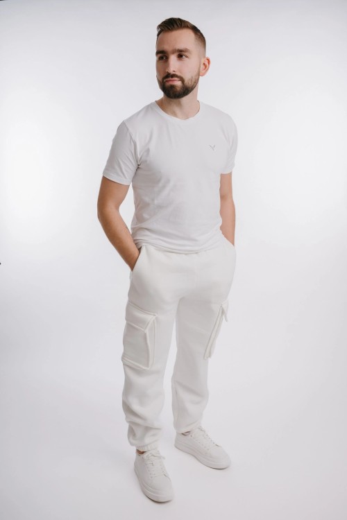 Sweatpants weiß BRIGHT ICE