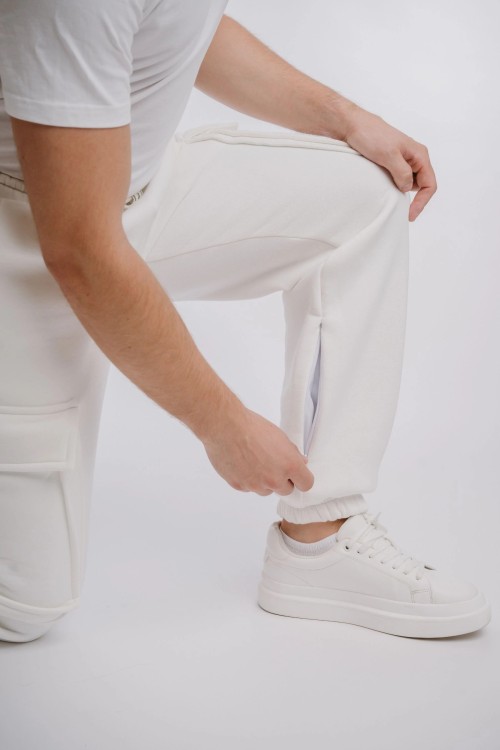 Sweatpants weiß BRIGHT ICE