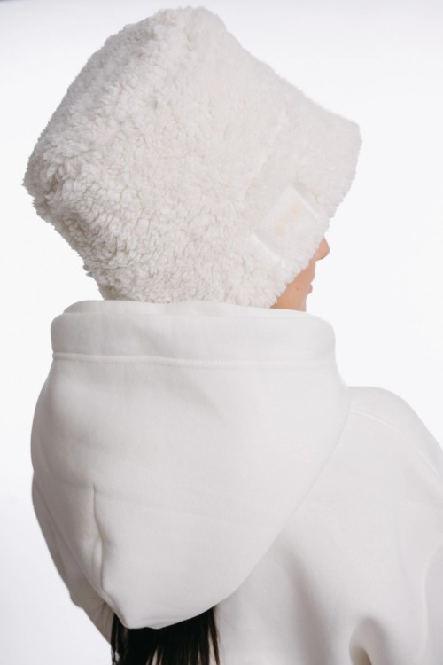 Hut weiß 4in1 SLEEK&FLUFFY