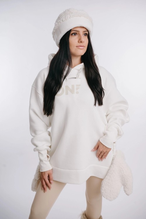 Hut weiß 4in1 SLEEK&FLUFFY