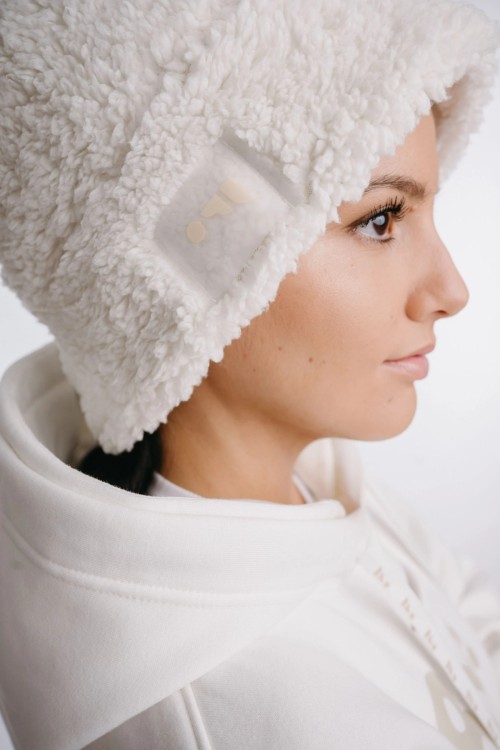 Hut weiß 4in1 SLEEK&FLUFFY