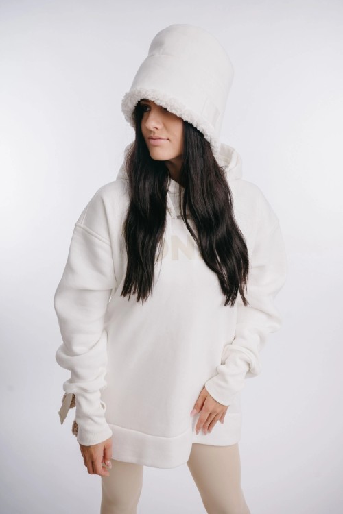 Hut weiß 4in1 SLEEK&FLUFFY