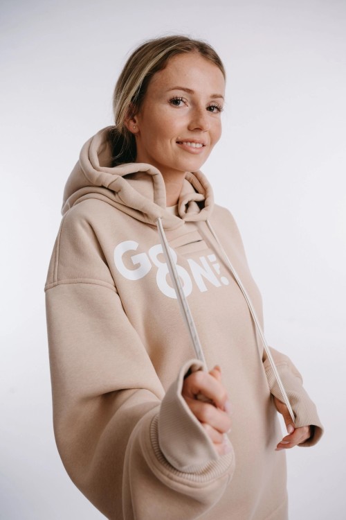 Sweatshirt beige NUTTY LATTE