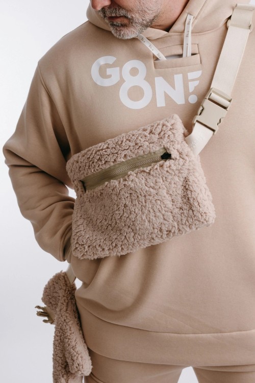 Tasche beige 2in1 SLEEK&FLUFFY