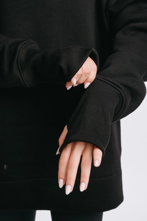 Sweatshirt schwarz DEEP SECRET