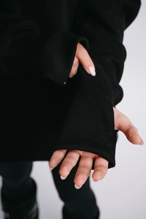 Sweatshirt schwarz DEEP SECRET