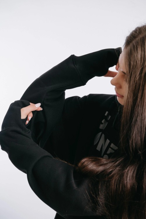 Sweatshirt schwarz DEEP SECRET
