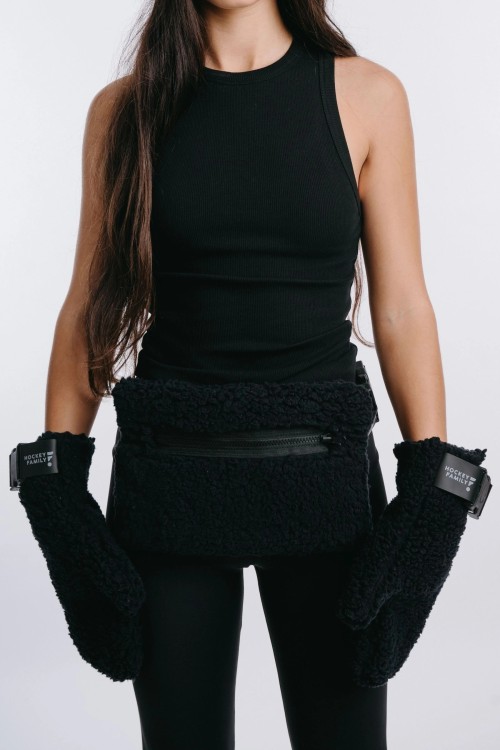 Tasche schwarz 2in1 SLEEK&FLUFFY