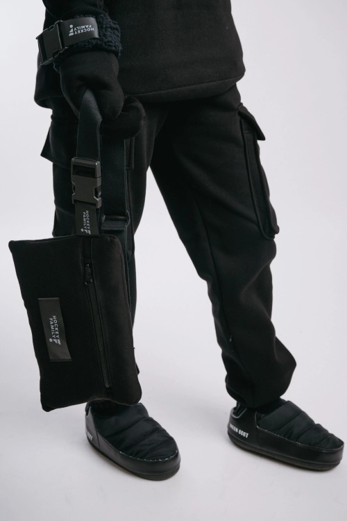 Tasche schwarz 2in1 SLEEK&FLUFFY