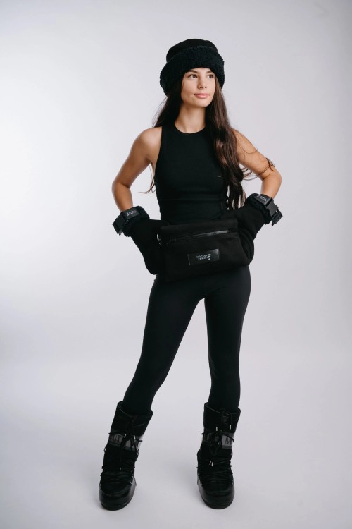 Tasche schwarz 2in1 SLEEK&FLUFFY