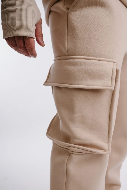 Sweatpants beige NUTTY LATTE