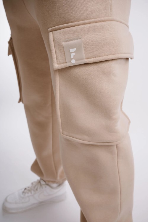 Sweatpants beige NUTTY LATTE