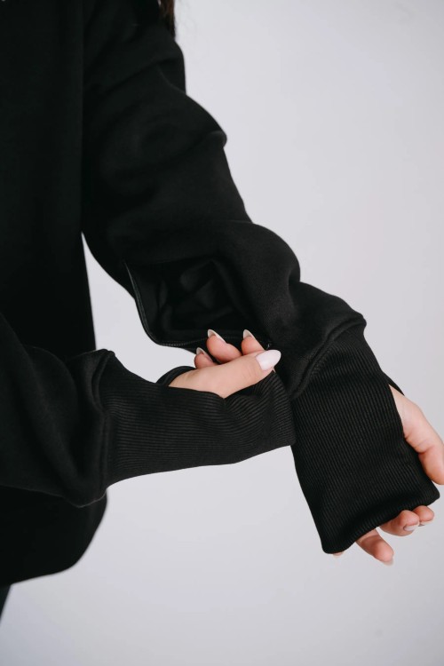 Sweatshirt schwarz DEEP SECRET