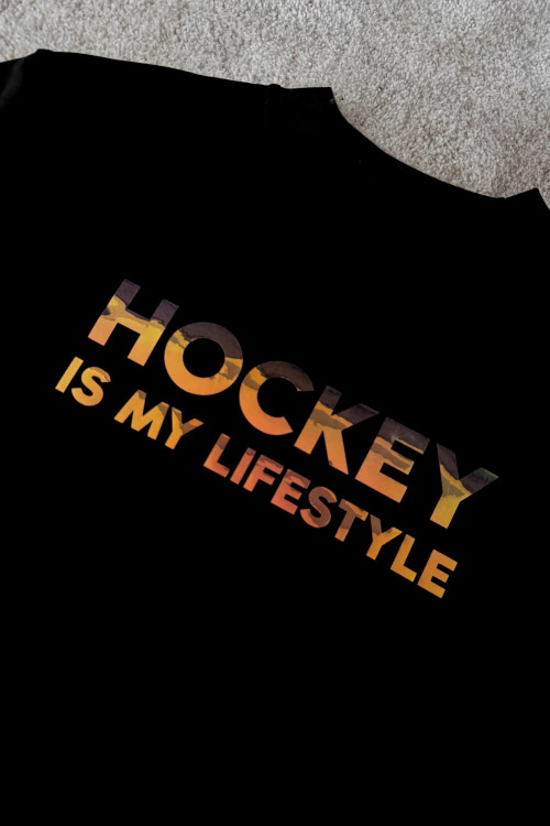 GLIMR Hockey-Hoodie HFF | Holografischer Hoodie für Hockey-Familien