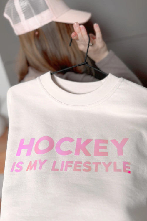 GLIMR Hockey-Hoodie HFF | Holografischer Hoodie für Hockey-Familien