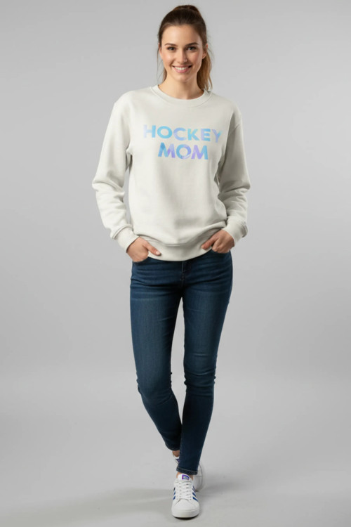 GLIMR Hockey Hoodie HFF | Holographic hoodie for hockey families