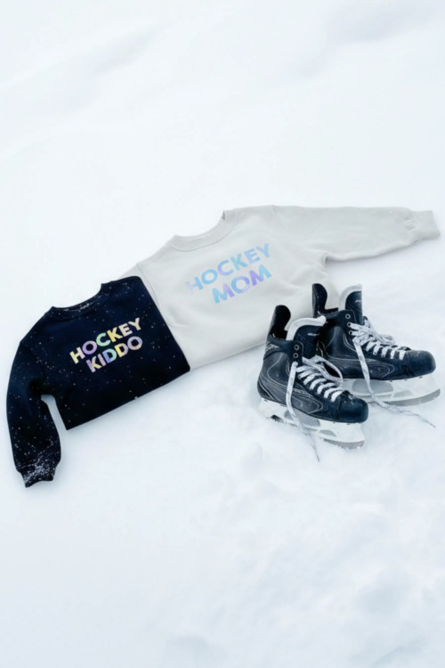 GLIMR Hockey Hoodie HFF | Holographic hoodie for hockey families