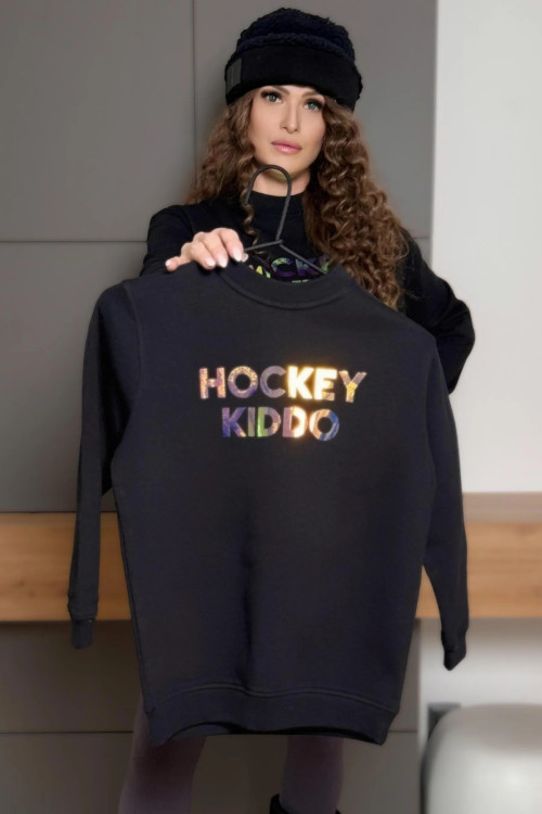 GLIMR Hockey Hoodie HFF | Holographic hoodie for hockey families