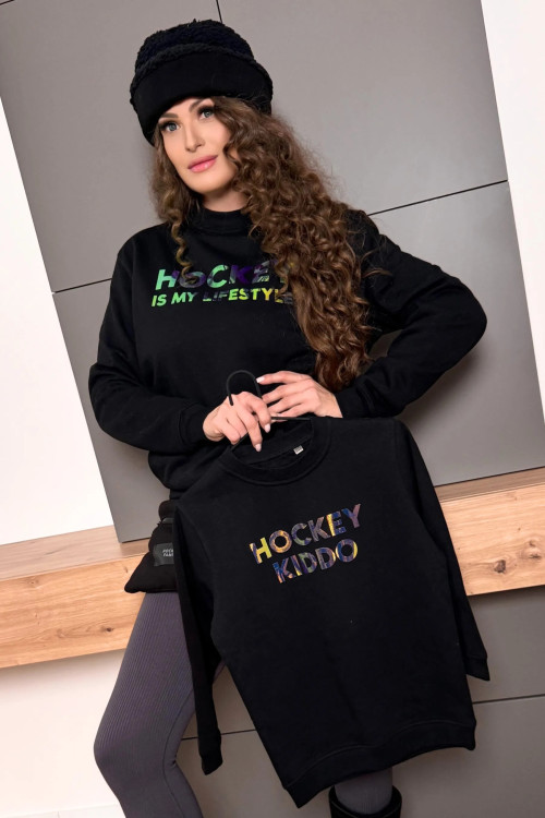 GLIMR Hockey Hoodie HFF | Holographic hoodie for hockey families